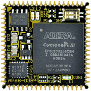 ALTERA CycloneIII FPGA MODULE PLCC PKG.